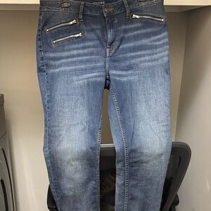 Vigoss Women's Marley Denim Jeans with Stylish Zippers